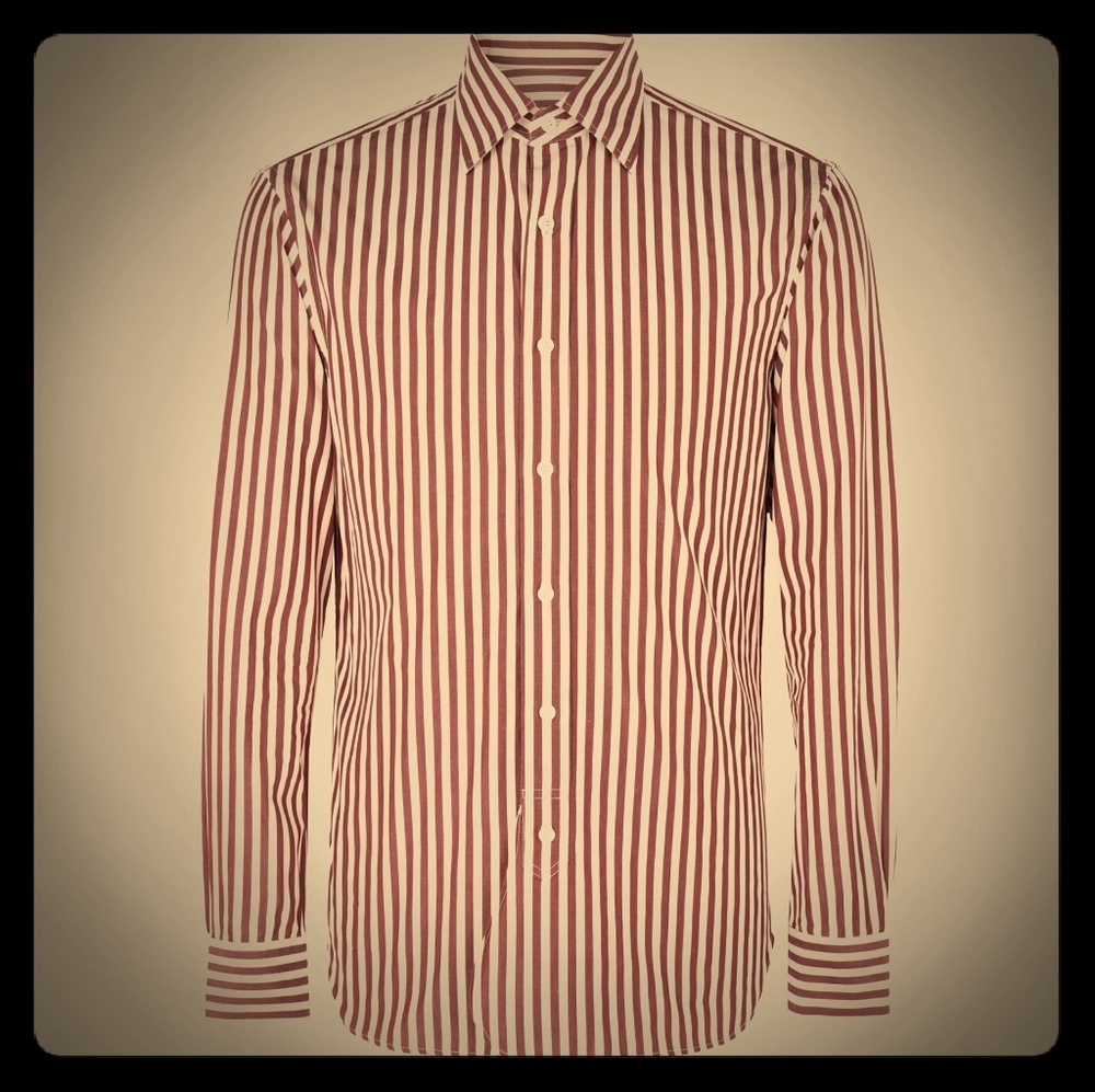 Doppia striped shirt NWOT 16.5/42